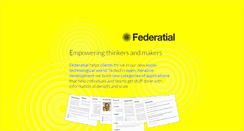 Desktop Screenshot of federatial.com